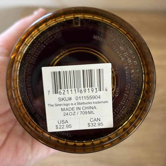 Starbucks Fall 2024 Harvest Gradient Cold Cup (24 oz) - Picture 5 of 5